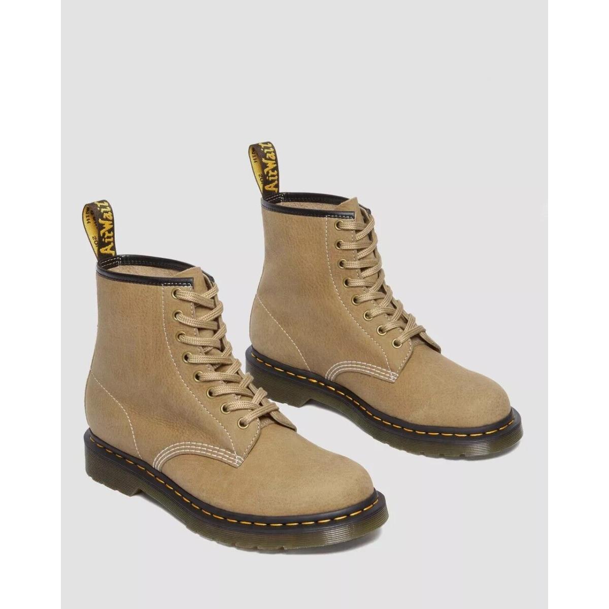 Men`s Dr. Martens 1460 Tumbled Nubuck Leather Lace Up Boots 31695439 Sizes Stan