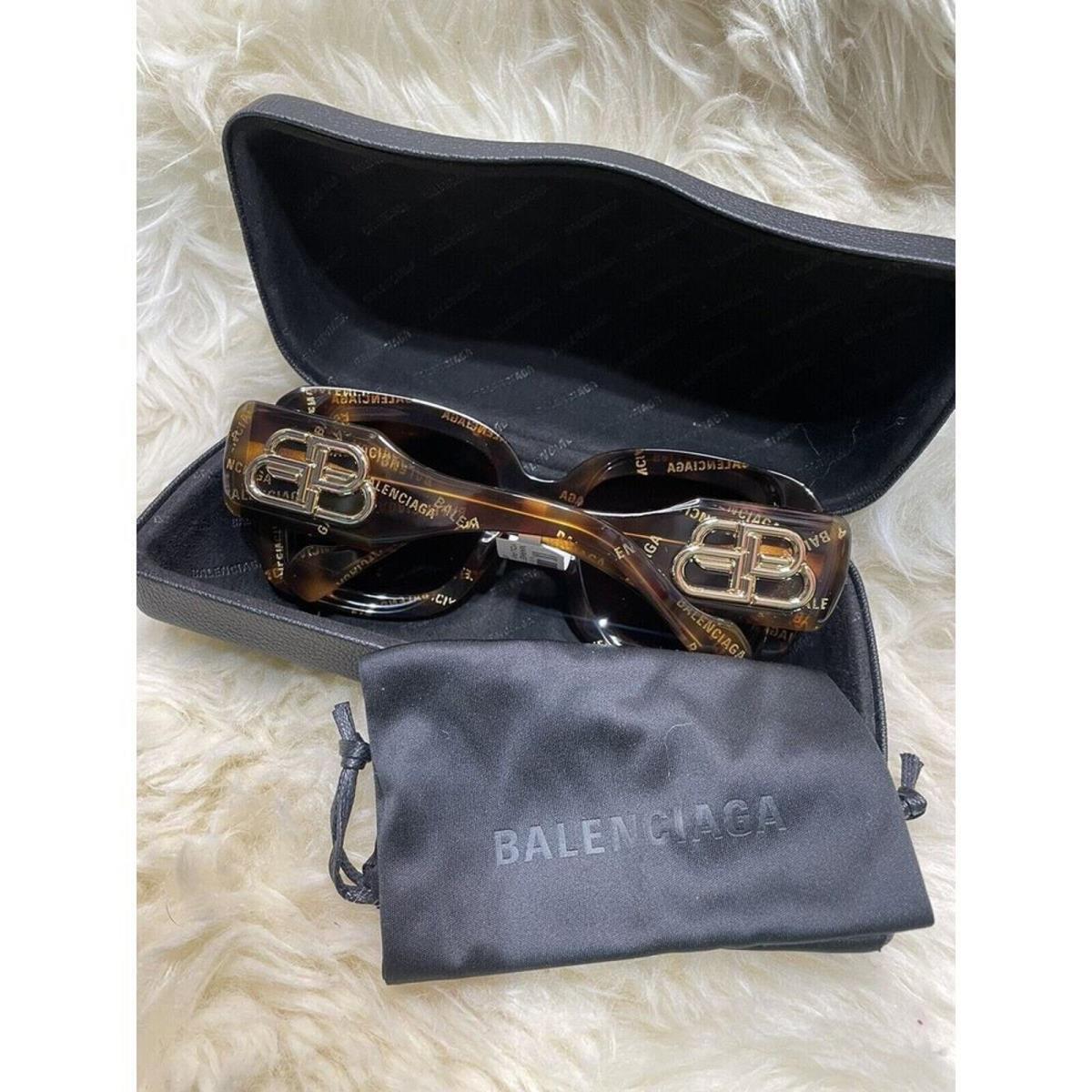 Balenciaga Over Sized Square Frame Sunglasses