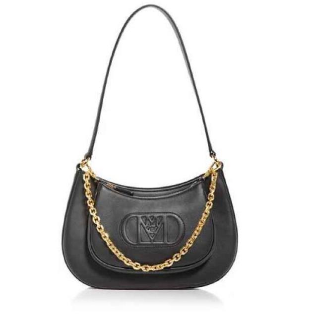 Mcm Mode Travia Medium Shoulder Bag - Black Spanish Napa Leather - Retail