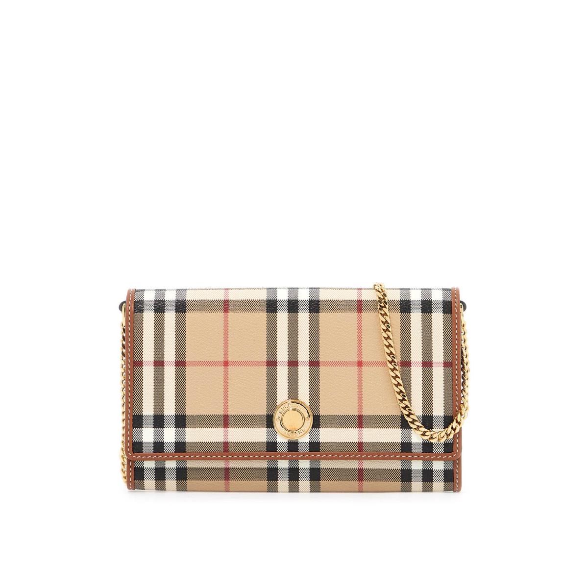 Burberry Erednncheckered Mini Crossbody Bag