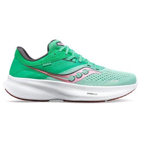 Saucony Women`s Ride 16 Sneaker Sprig/peony 11