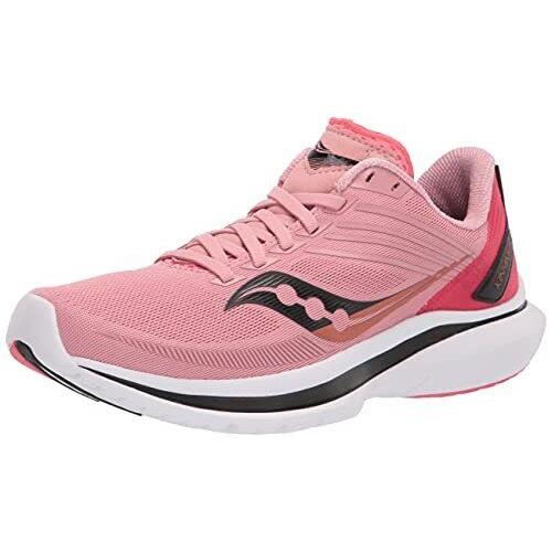 Saucony Women`s Seasonal Kinvara 12 Running Shoe Rosewater/punch 5