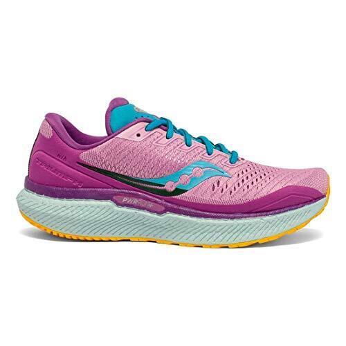 Saucony Women`s Triumph 18 Running Shoes Future Pink Size 5.5 Medium