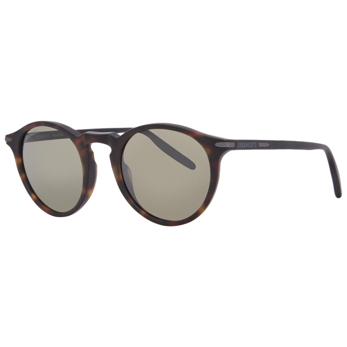 Serengeti Raffaele 8836 Sunglasses Dark Havana/polarized 555NM Mineral 48mm