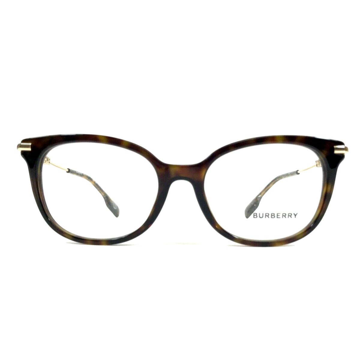 Burberry Eyeglasses Frames B2391 3002 Dark Havana Cat Eye Full Rim 51-17-140