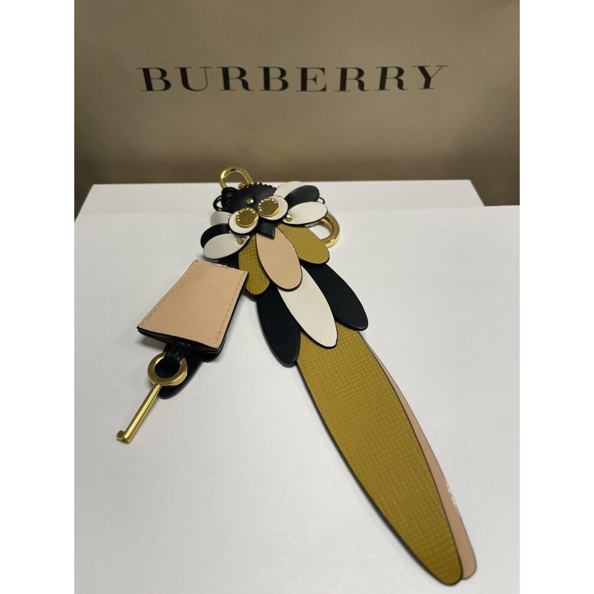 Burberry Beasts Owl Leather Key Charm and Padlock Bag Charm 4054672 CC-ha-94