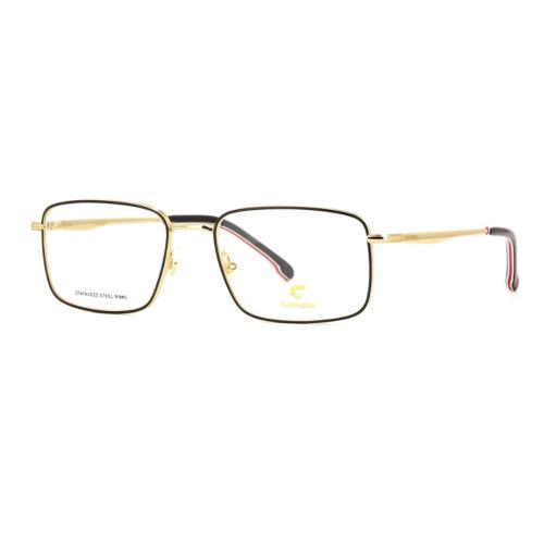 Carrera 343 0RHL Gold Black Rectangular Men`s Eyeglasses
