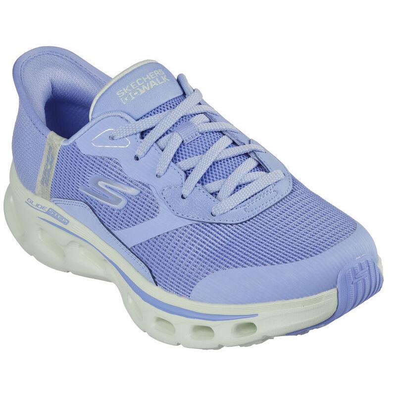 Womens Skechers Slip-ins: GO Walk Glide-step 2.0 - Belah Blue Mesh Shoes