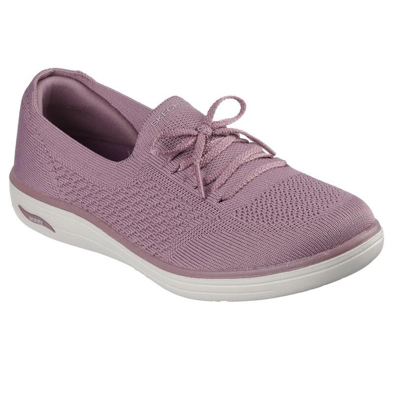 Womens Skechers Arch Fit Inspire - Olivia Rose Knit Shoes