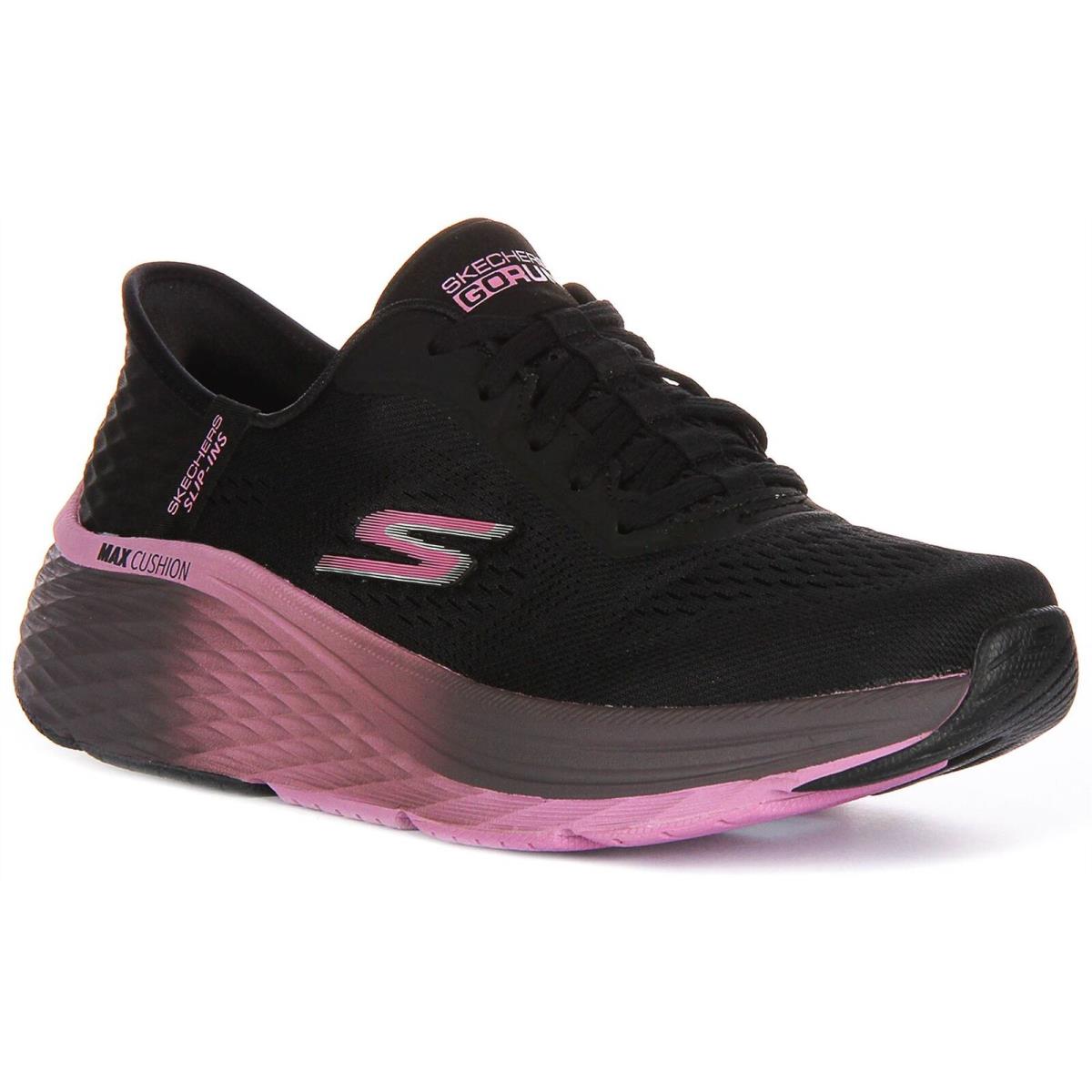 Skechers Max Cushioning Elite 2.0 Air Womens Sneakers Black Purple US 6 - 11