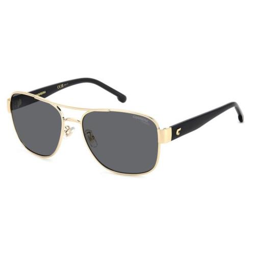 Carrera 3042/S RHL/M9 Gold Black/grey Polarized Rectangle Men`s Sunglasses