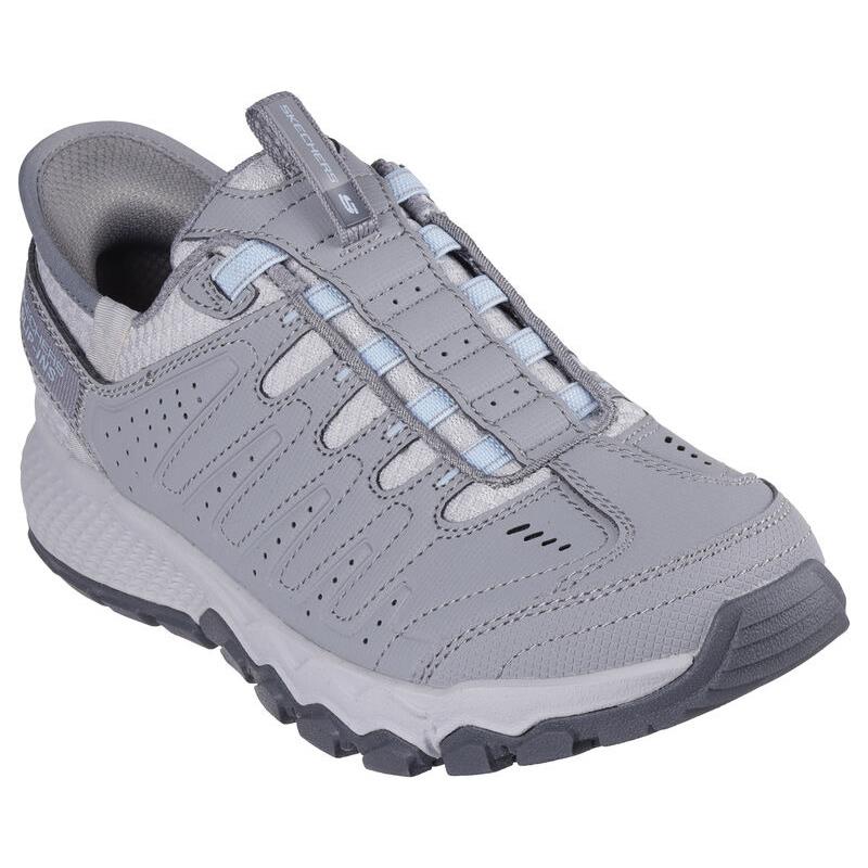 Womens Skechers Slip-ins: Dynamite AT - Col Gray Textile Shoes - Gray