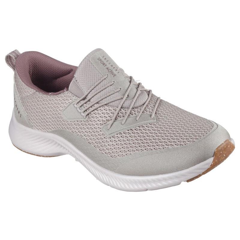 Womens Skechers Vapor Foam Move - Dune Natural Mesh Shoes - Beige