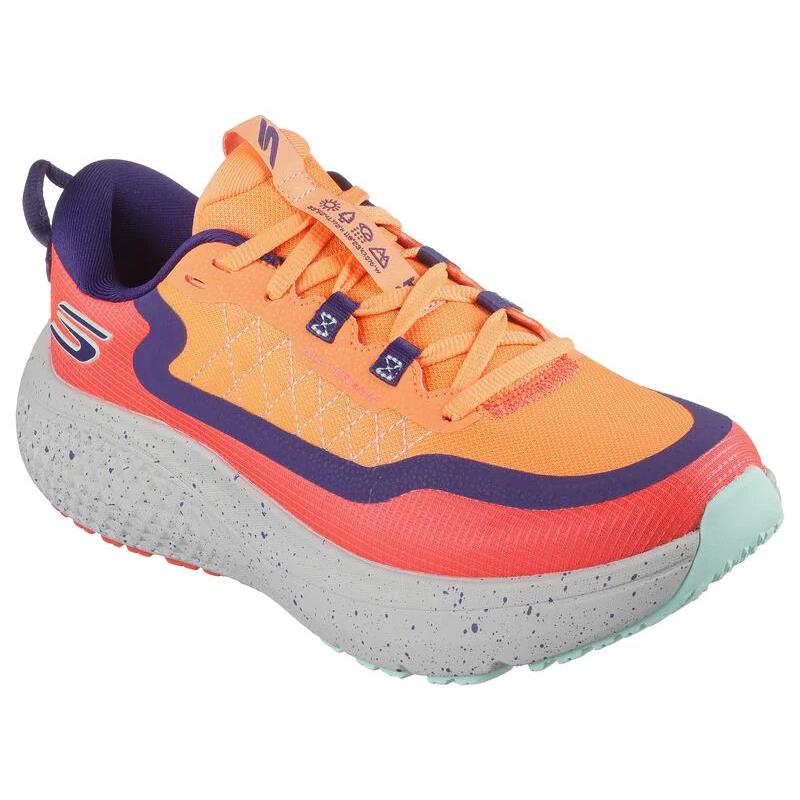 Womens Skechers GO Run Supersonic Max AT Coral Mesh Shoes