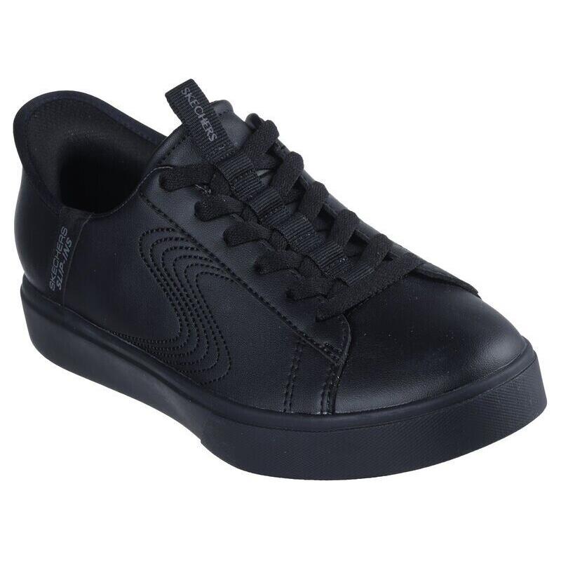 Womens Skechers Slip-ins: Eden LX - Royal Stride Black Leather Shoes