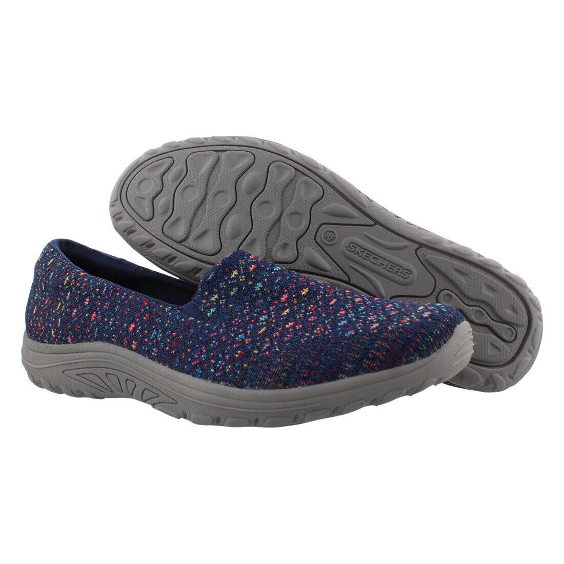 Skechers Reggae Fest-wicker Womens Shoes Size 7 Color: Navy