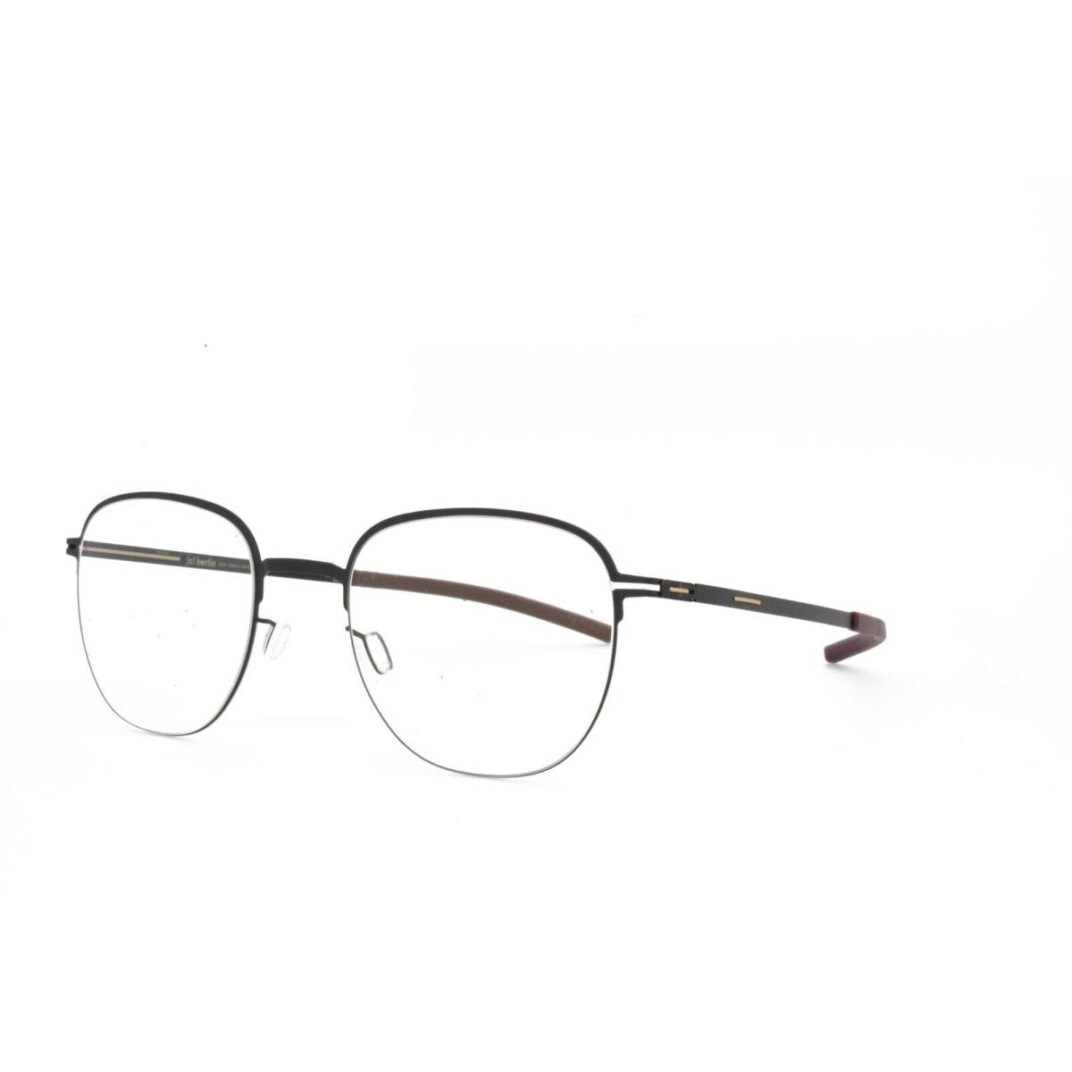 Ic Berlin Eyeglasses Black Dark Red 47-21-145