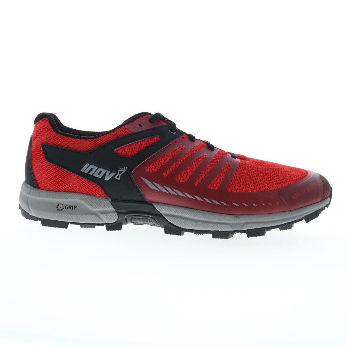 Inov-8 Roclite G 275 V2 001097-RDDRGY Mens Red Canvas Athletic Hiking Shoes