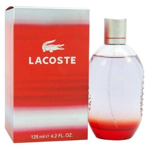 Lacoste Red By Lacoste 4.2 Oz. 125ml Old Presentation