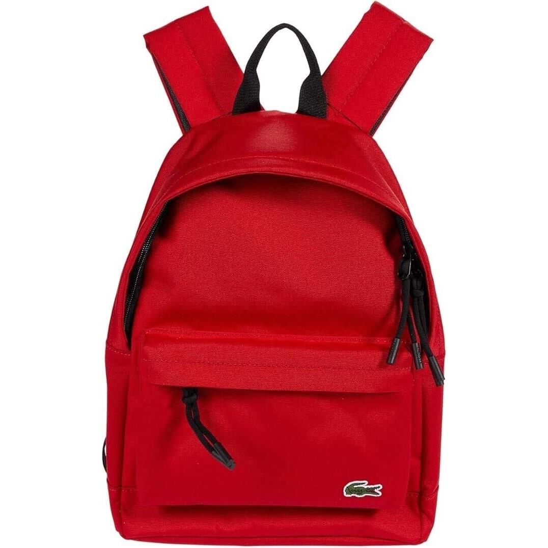 Lacoste Men`s Neocroc Small Backpack Haut Rouge/iberis