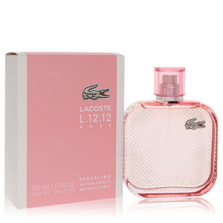 Lacoste Eau De Lacoste L.12.12 Rose Sparkling Lacoste Edt 3.3 oz / e 100 ml