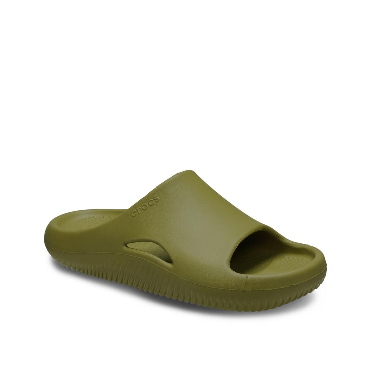 Man`s Sandals Crocs Mellow Slide Sandal Light Green