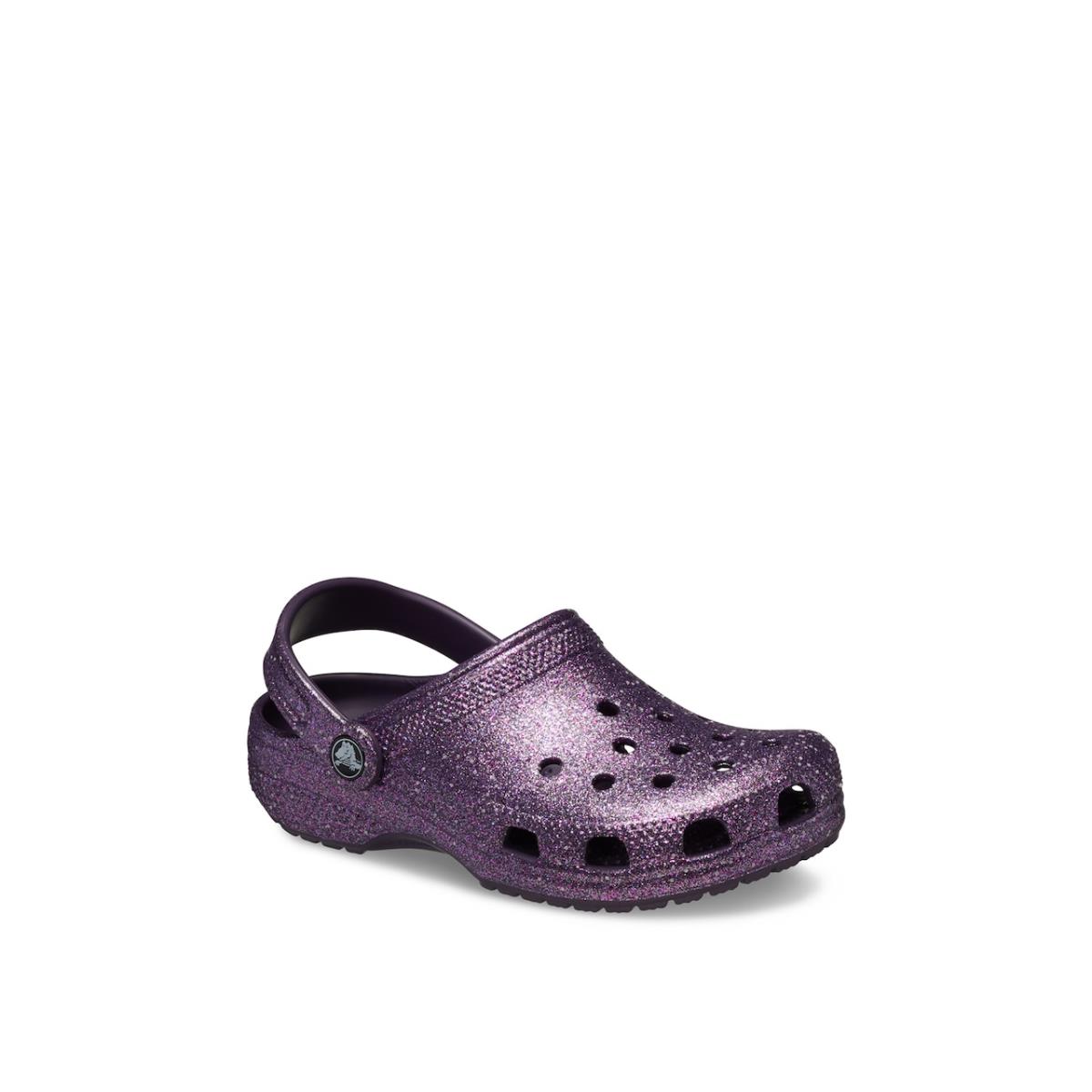 Girl`s Slip-ons Crocs Classic Space Glitter Clog