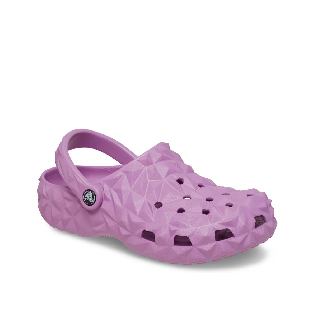 Woman`s Clogs Crocs Classic Geometric Clog Purple