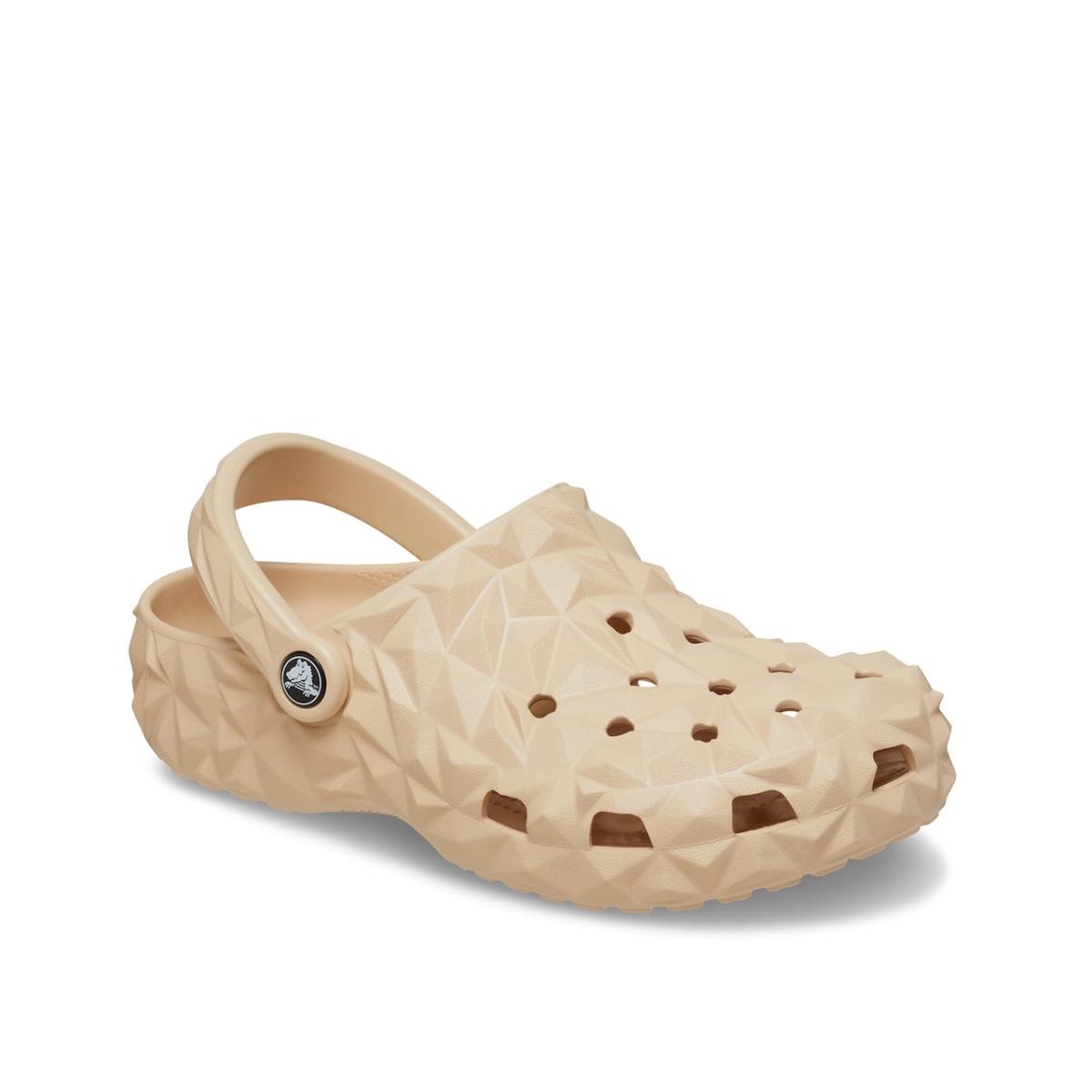 Woman`s Clogs Crocs Classic Geometric Clog Tan