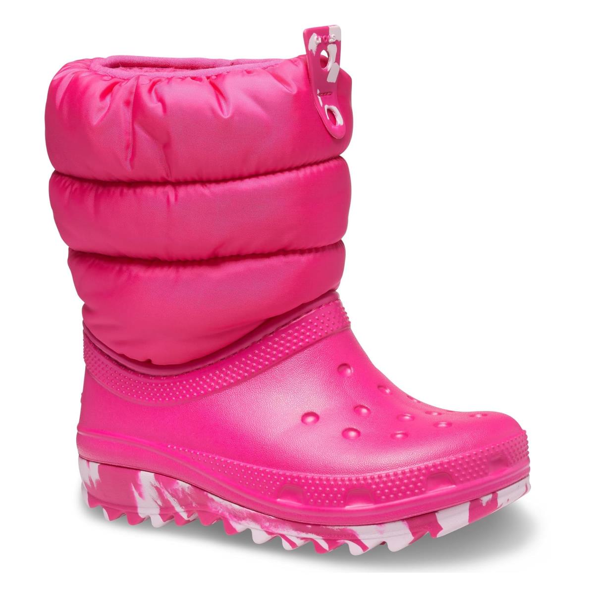 Children Unisex Boots Crocs Kids Classic Neo Puff Boot Little Kid/big Kid Candy Pink