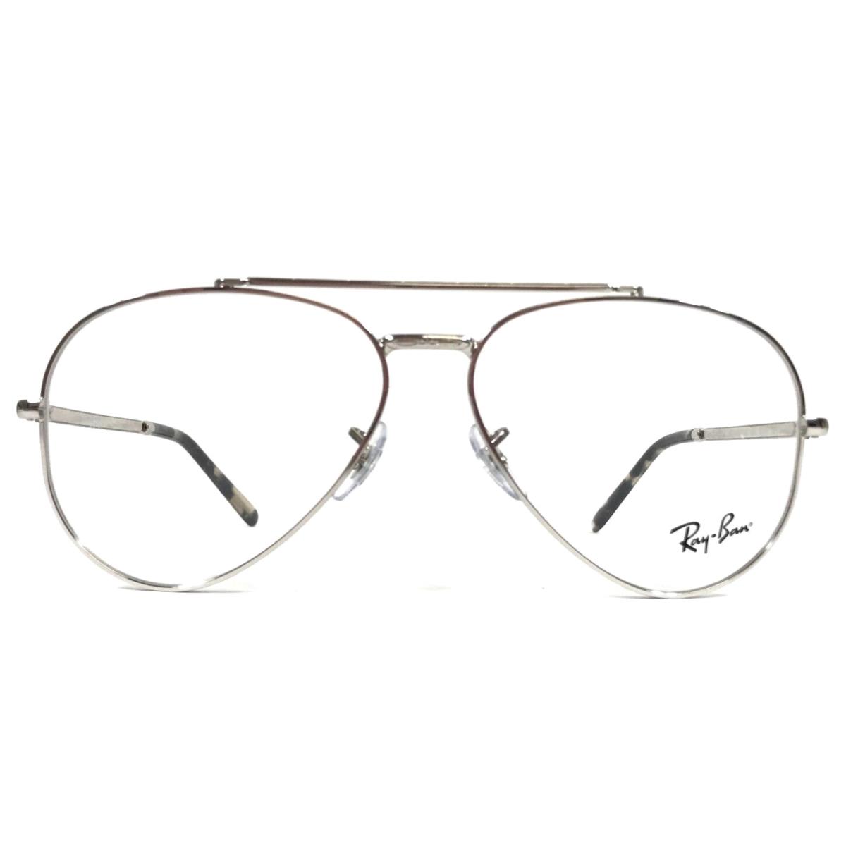 Ray-ban Eyeglasses Frames RB3625-V Aviator 2501 Silver Aviator 58-14-135