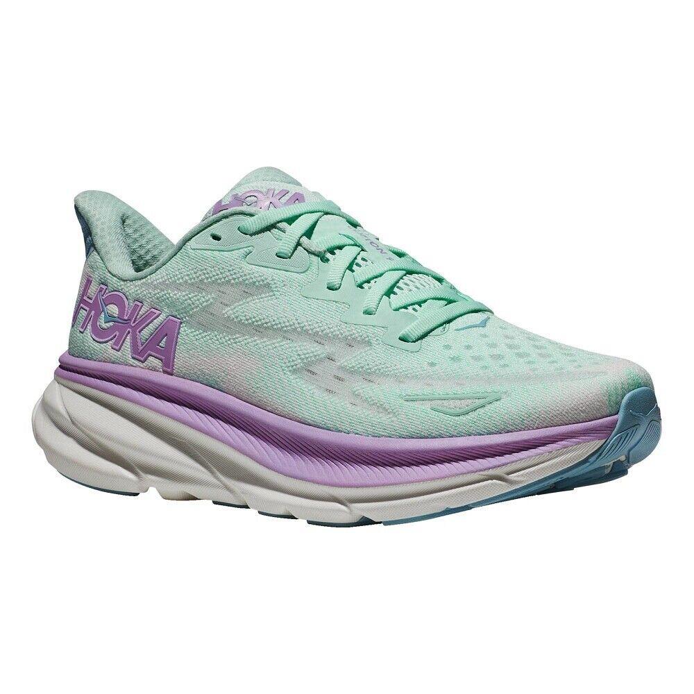 Women`s Hoka Clifton 9 Ocean Lilac Various Sizes