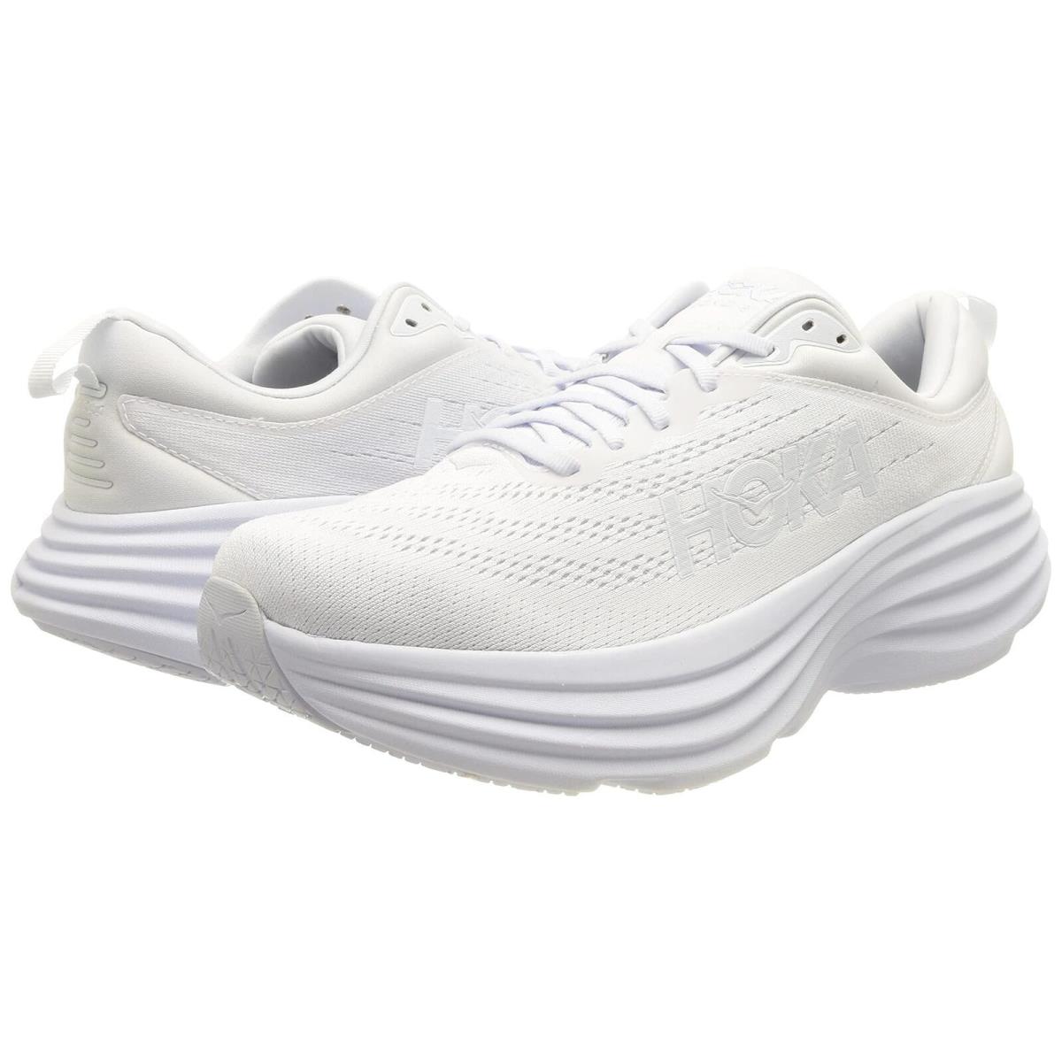 Hoka Women`s Bondi 8 Sneaker White/white