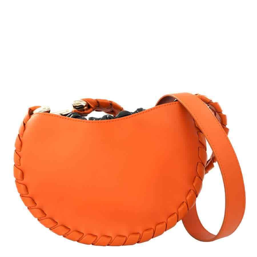 Chloe Mate Shoulder Bag Small in Orange C22AS571H95884