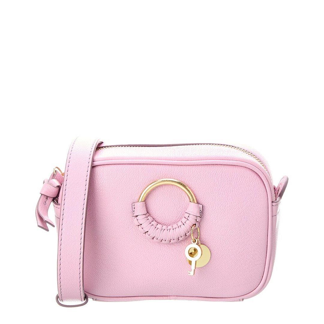 Chloé See By Chlo Leather Shoulder Bag Women`s Pink