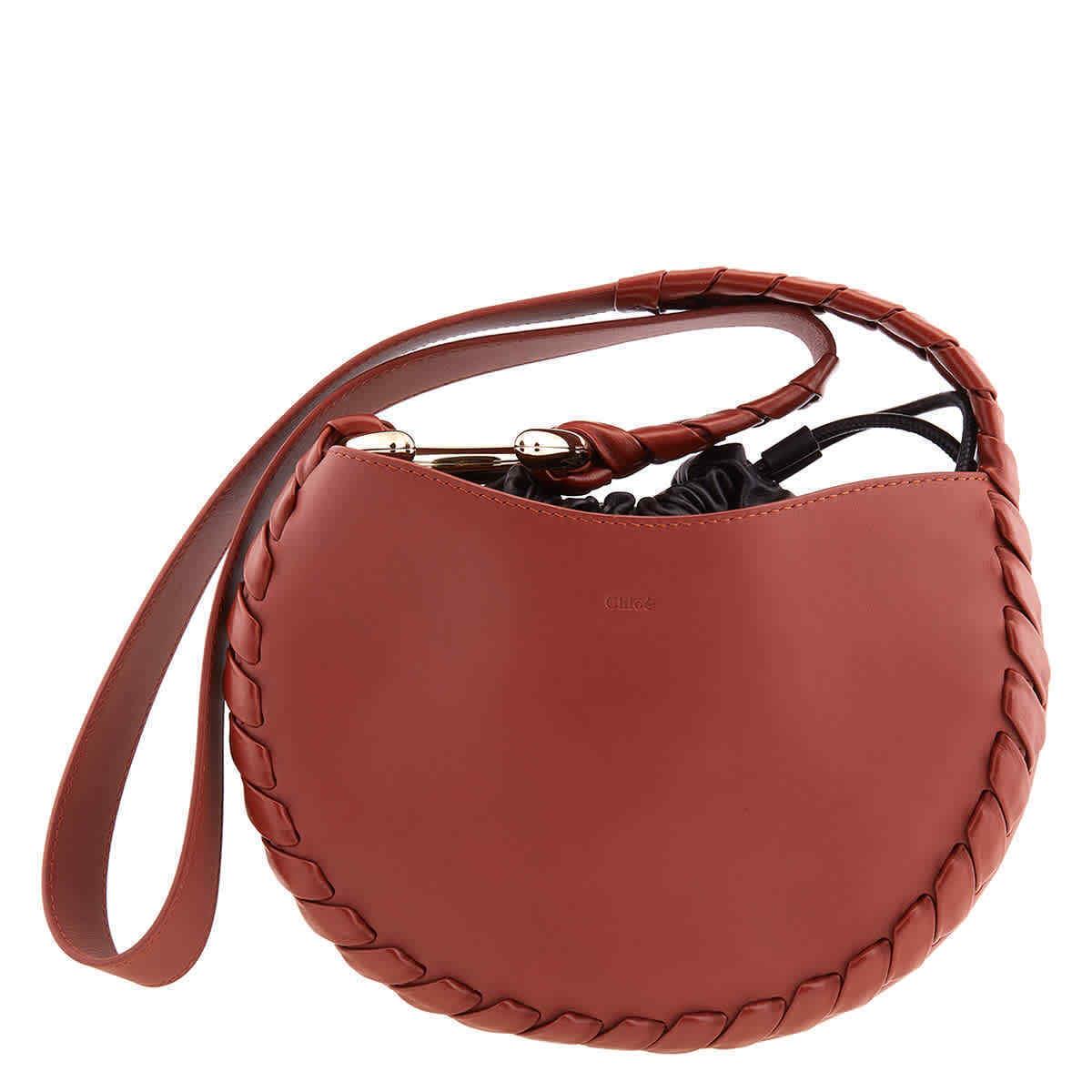 Chloe Sepia Brown Mate Small Shoulder Bag C22AS571H9527S