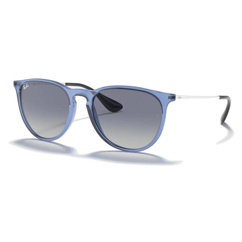 Ray-ban Erika Color Mix Men`s Sunglasses Polished Transparent Blue / Blue - Frame: Blue, Lens: Blue