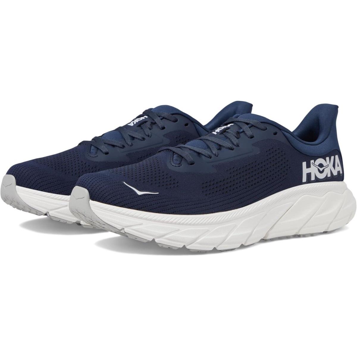 Hoka Z7127 Men`s Navy Arahi 7 Running Shoes Sneakers Size 10.5 2E