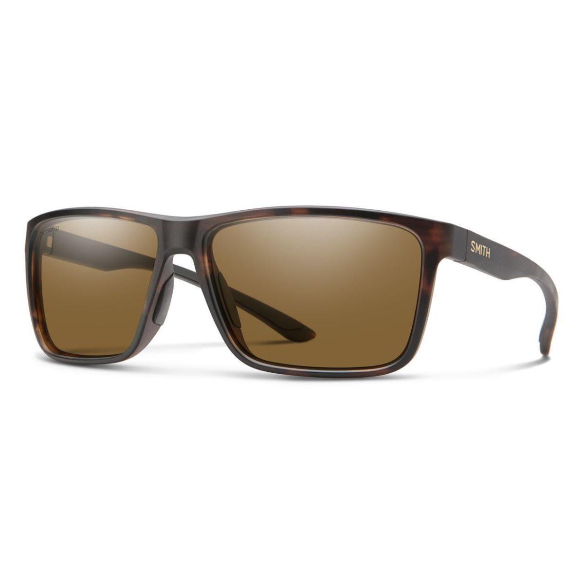 Smith Riptide Sunglasses Matte Tortoise - Chromapop Polarized Brown