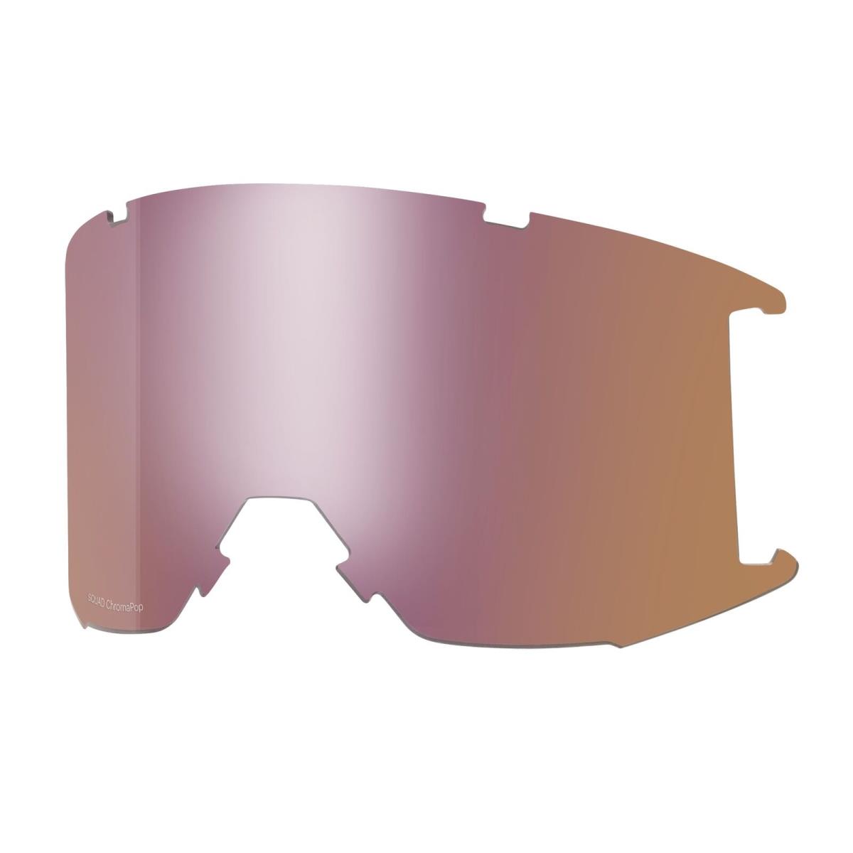 Smith Squad Replacement Lens Chromapop Everyday Rose Gold Mirror Lens