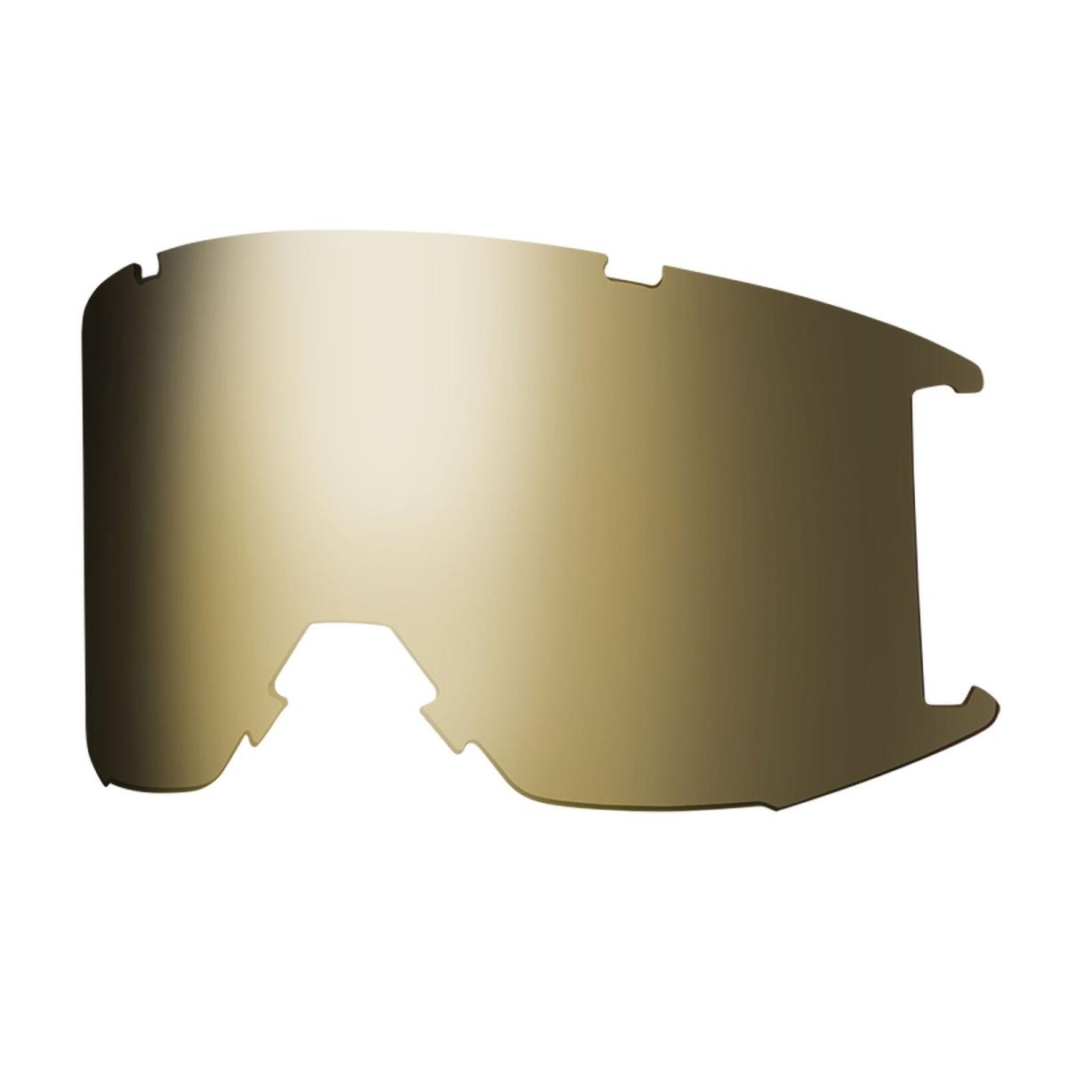 Smith Squad Replacement Lens Chromapop Sun Black Gold Mirror Lens