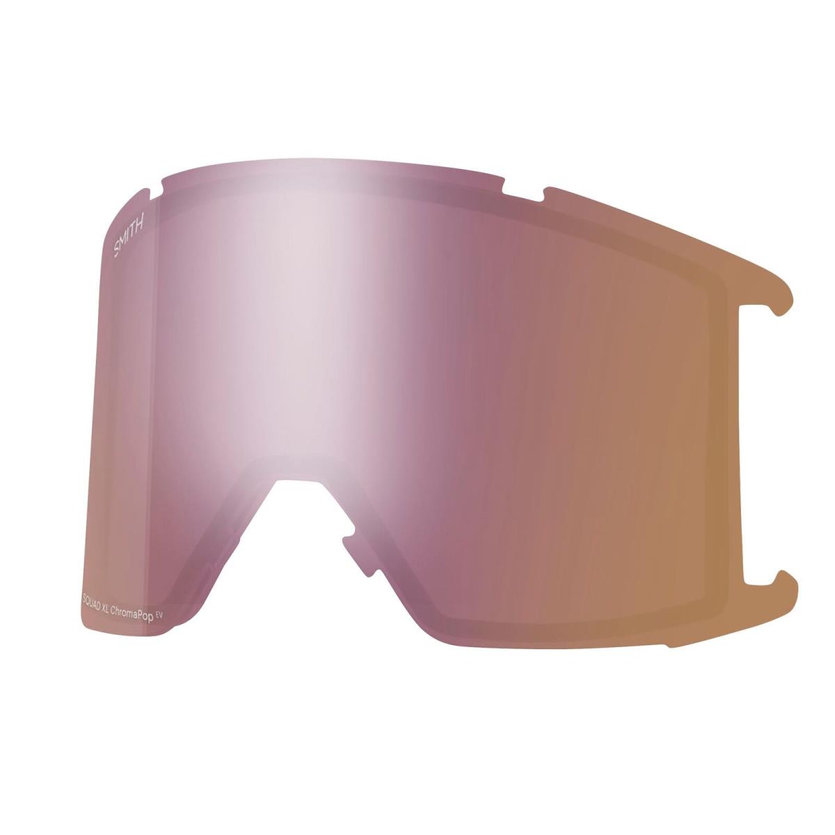 Smith Squad XL Replacement Lens Chromapop Everyday Rose Gold Mirror Lens