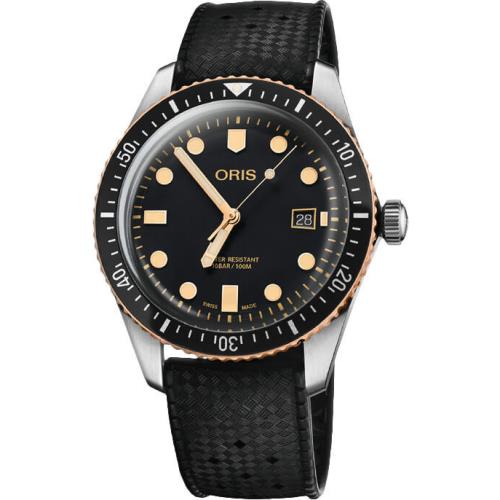 Oris Men`s Divers Sixty-five 42mm Automatic Watch 01-733-7720-4354-07-4-21-18