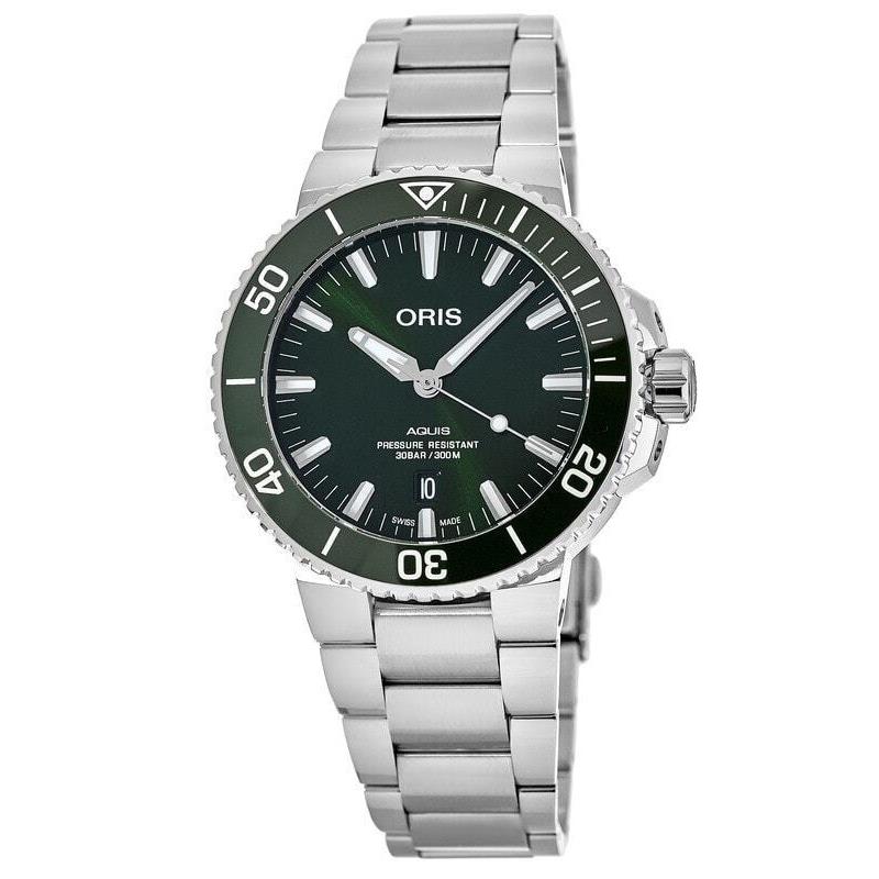 Oris Aquis Date 41mm Automatic Men`s Watch 01 733 7766 4157-07 8 22 05PEB