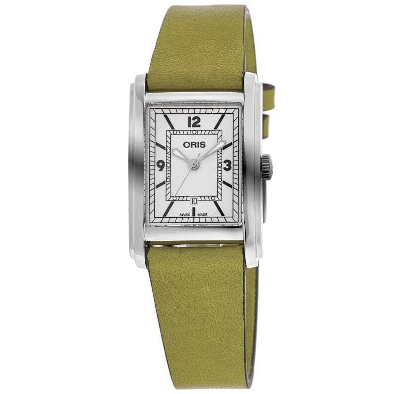 Oris Rectangular Automatic White Unisex Watch 01 561 7783 4061-07 5 19 15