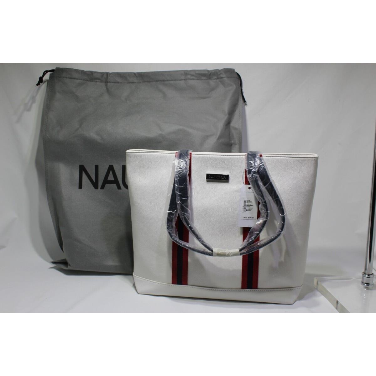 Nautica Tote White Bag Style CN2204/P02 Shopper