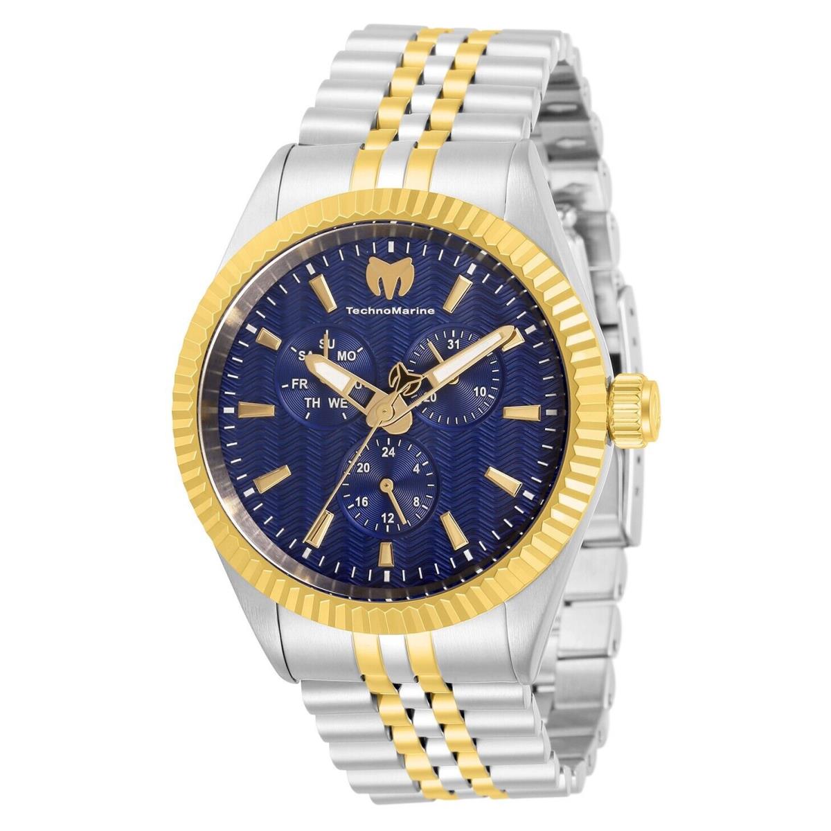 Technomarine Unisex TM-719004 Sea Dream 42mm Stainless Steel Bracelet Blue Dial