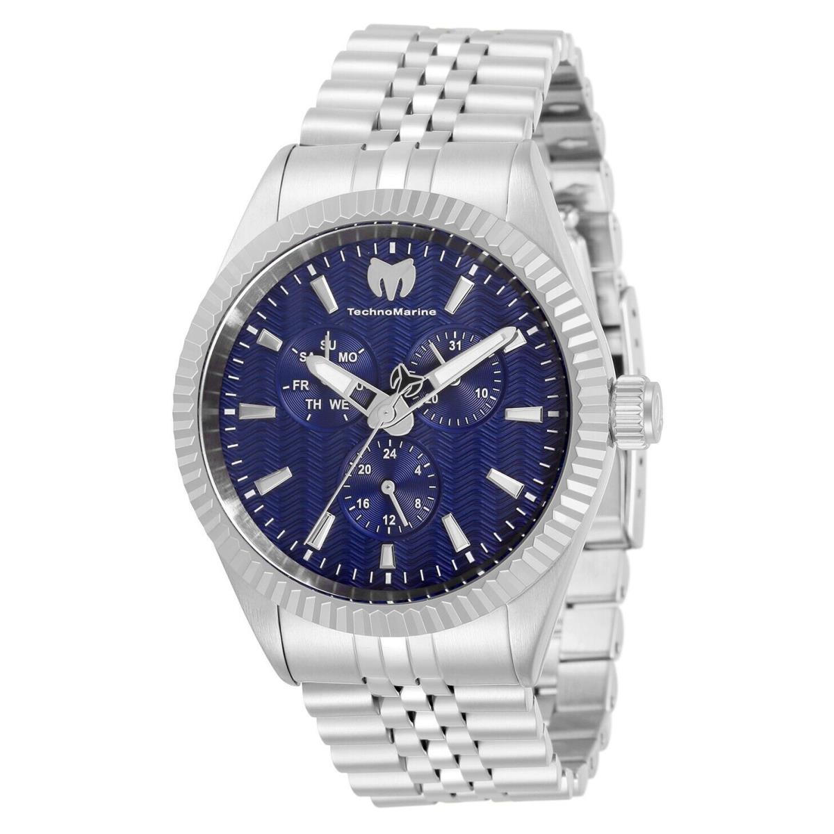 Technomarine Unisex TM-719001 Sea Dream 42mm Stainless Steel Bracelet Blue Dial