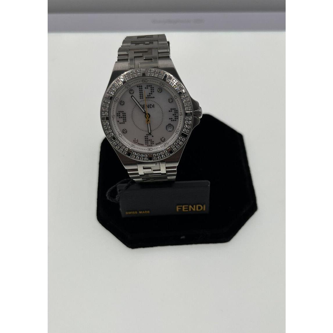 Fendi Orologi Unisex Swiss Diamond Watch F467340DDC