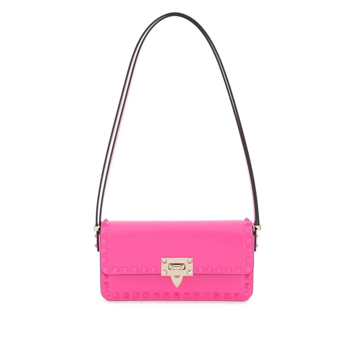 Valentino Garavani Rockstud23 East-west Leather Shoulder Bag